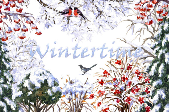 Capturing the Quiet Beauty of Winter: A Guide to Hand-Drawn Watercolor Illustrations