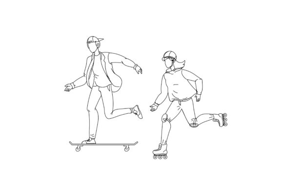 Choosing the Right Visual Style: A Guide to Sportive Line Art and Vector Illustrations