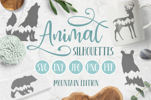 Evaluating Mountain Animal Silhouette SVGs for Creative Projects