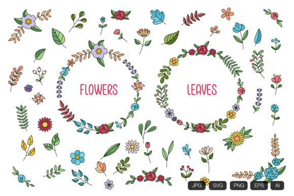 Flower Leaf Hand Drawn: A Comprehensive Review of the Vector Illustration Collection