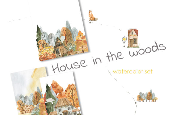House in the Woods: Integrating Hand-Drawn Nature Assets into Creative Workflows