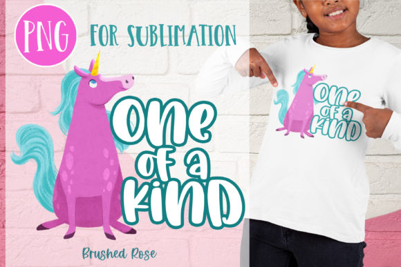 One of a Kind Unicorn PNG Sublimation Guide