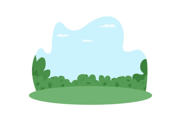 Public Park 2D Vector Web Banner and Poster Design Analysis