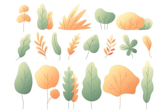Simple Colorful Autumn Leaves Design Guide