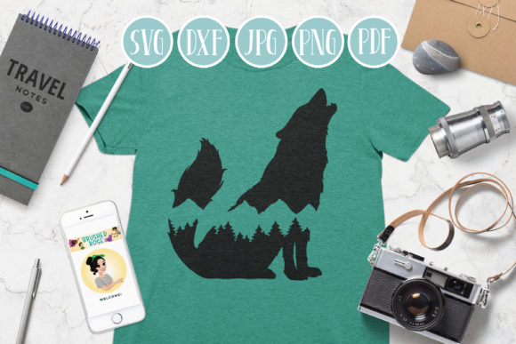 Wolf, Mountain Wolf Clipart: A Guide for Crafters and Designers